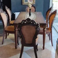 نهارخوری پلی استری۶ نفره