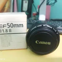 لنز دوربین کنون فیکس 50.   f.1.8