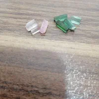 سنگ تورمالین سبز و صورتی