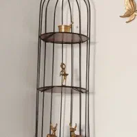 استند قفسه تزیینی