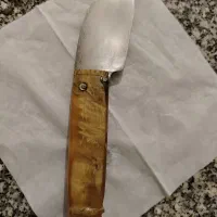 چاقو سه الماس دسته شاخ