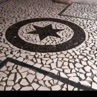 سنگ لاشه سنگ تاوه موزاییک سفتکاری بنایی سیمانکار|خدمات پیشه و مهارت|مشهد, میان ولایت|دیوار