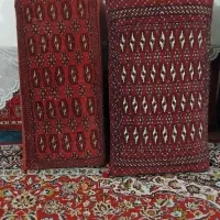 یه جفت پشتی گلدوزی یه جفت سنتی|رختخواب، بالش، پتو|زاهدان, |دیوار