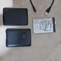 هارد اکسترنال یک ترابایت وسترن توشیبا اینترنال