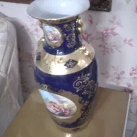 گلدان سرمه ای لیلی مجنون طلاکوب ۲عدد کاملادرحدنو|صنایع دستی و سایر لوازم تزئینی|تهران, شاهین|دیوار