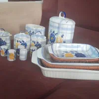 گلپنبه ای|ظروف سرو و پذیرایی|محلات, |دیوار
