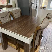 میز ناهار خوری و جلومیزی