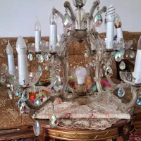 2عدد لوستر 8شاخه|لوستر و چراغ آویز|تبریز, |دیوار