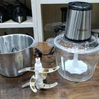 خردکن غذاساز لاریزو دوکاسه کابل برق سه شاخ باضمانت