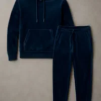 ست هودی و شلوار مخمل مردانه خاص، شیک و راحت