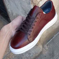 کفش چرم عمو عباس+یک شلوار جین رایگان