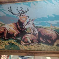 فروش یک عدد تخت یک نفره.. کمد و تابلو|تخت و سرویس خواب|اسفراین, |دیوار