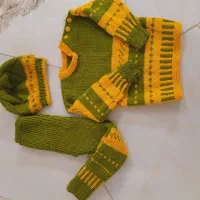 لباس بچگانه ست دستباف