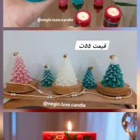 شمع یلدایی خاص (استوانه بدون اشک و قلمی)|صنایع دستی و سایر لوازم تزئینی|مشهد, هنرور|دیوار