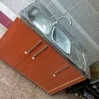 سینک و کابینت فلزی