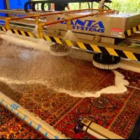 قالیشویی و مبل شوئی تمام مکانیزه نمونه