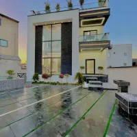 ویلاباغ شیک۳۰۰م استخرروف مدارک دار قی.مت کل