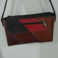 دوخت کیف زنانه  باچرم طبیعی و کاملا دست دوز|کیف، کفش، کمربند|اردبیل, |دیوار