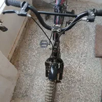 دوچرخه مشکی و قرمز سایز ۲۰