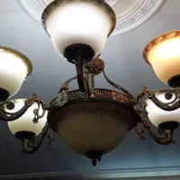 لوستر برنزی|لوستر و چراغ آویز|محمدشهر, محمدشهر|دیوار