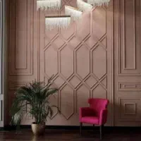 طراحی و اجرای بک‌گراند دکوراتیو|فروشگاه و مغازه|کیش, |دیوار