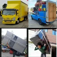 باربری اسباب کشی منزل کارگر خاور نیسان وانت
