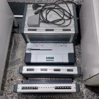دستگاه پانچ برقی سیمی کن کتاب فنرزن سه قالبه کیوپا|لوازم التحریر|تهران, جوانمردان (اندیشه)|دیوار