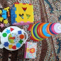 بازی فکری اسباب بازی حلقه ساعت مکعب هوش پازل