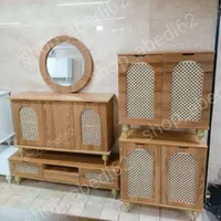 کنسول میز تی وی مدل حصیری|میز تلویزیون|قرچک, محمد آباد|دیوار