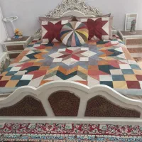 چهل تیکه دوزی|سفره، حوله، دستمال آشپزخانه|زبرخان, |دیوار