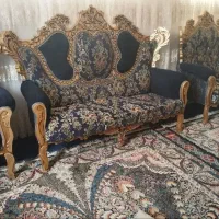 دو دست مبل هفت نفره و هشت نفره|مبلمان خانگی و میز عسلی|اصفهان, ارزنان|دیوار