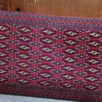 پشتی طرح گلیم تمیز