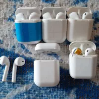 5 تا ایرپاد هندزفری بلوتوث فقط باطریشون خوابیده|پخشکننده همراه|تبریز, |دیوار