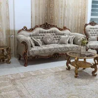 مبل سلطنتی شیک|مبلمان خانگی و میز عسلی|مرودشت, پشت سایپا‎|دیوار