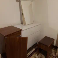 میز آرایش سه کشو اینه دار