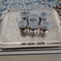 سینی برنجی|ظروف سرو و پذیرایی|تهران, تهرانپارس شرقی|دیوار