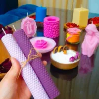 انواع شمع دست ساز با بهترین متریال