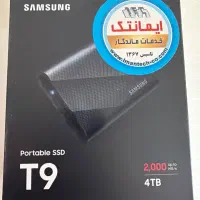 هارد سامسونگ T9 ssd 4tb اکیند گارنتی دار