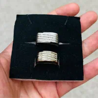 حلقه ست طلا و پلاتین