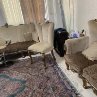 مبل ۸ نفره سلطنتی|مبلمان خانگی و میز عسلی|لاهیجان, شقایق|دیوار