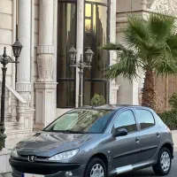 پژو ۲۰۶ مدل ۱۳۹۰ بی رنگ کارکرد ۱۸۷ هزارتا فرانسوی