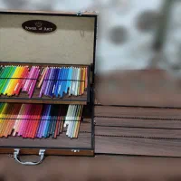 مدادرنگی پلی کروم با جعبه چوبی|لوازم التحریر|پردیس, فاز ۱۱|دیوار