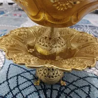 دو عدد جایی میوه خوری رنگ زرد بدون هیچ خط خشی|ظروف سرو و پذیرایی|جوانرود, |دیوار