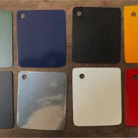 رنگ کوره‌ای ، پودری ، الکترواستاتیک کازن