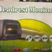 مانیتور  Dvdپشت صندلی دو عدد