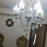 لوستر برنجی بوفه