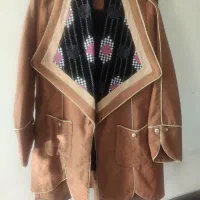 مانتو کتی جلو باز طرح سنتی