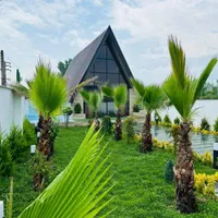 اجاره کلبه سویسی استخر روباز در آمل|اجارهٔ کوتاهمدت ویلا و باغ|آمل, |دیوار