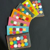 کیف پول چرم اصل دست دوز