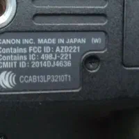 دوربین کنون 760d فوق تمیز